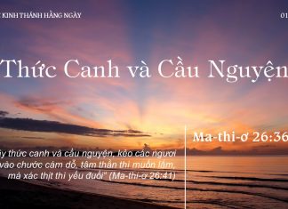Thức Canh và Cầu Nguyện – 1/9/2022