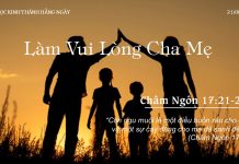 Làm Vui Lòng Cha Mẹ – 21/8/2022