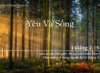 Yêu Và Sống – 3/8/2022