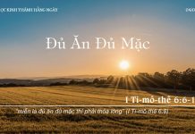 Đủ Ăn Đủ Mặc – 4/8/2022