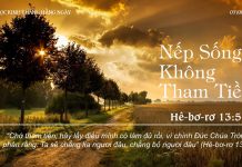 Nếp Sống Không Tham Tiền – 7/8/2022