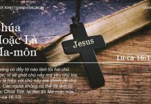 Chúa Hoặc Là Ma-môn – 8/8/2022