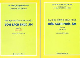 UB. CĐGD: Thông báo Sách Trường Chúa Nhật và Chứng Đạo Đơn