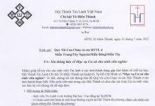 HTTL Tô Hiến Thành – Thông Báo V/v: Mục Vụ Cư Xá Cho Sinh Viên Nghèo