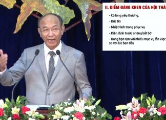 Bài giảng “HỘI THÁNH BỊ THẾ TỤC HÓA” – Mục sư Nguyễn Hữu Bình, Tổng Thư Ký HTTLVN