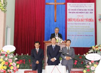 Quảng Ngãi: Bồi Linh & Bầu Cử Ban Đại Diện Tin Lành Tỉnh Nhiệm Kỳ 2023-2024