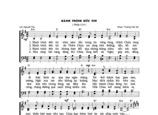 Bài hát: Hành Trình Đức Tin