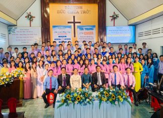 Sóc Trăng: Bồi Linh, Thông Công 4 Ban Thanh Niên Tại Nhà Thờ Tin Lành An Lạc Tây