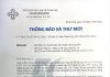 HTTL Bình Đông – Thông Báo & Thư Mời V/v Tham Dự Lễ Cảm Tạ Chúa – Kỷ Niệm 50 Thành Lập HT Bình Đông