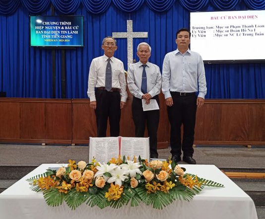 Tiền Giang: Bầu Cử Ban Đại Diện Tin Lành Tỉnh Tiền Giang Nhiệm Kỳ 2023-2024