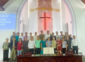 Thừa Thiên – Huế: Bồi Dưỡng Kỹ Năng Đứng Lớp Cho Giáo Viên Trường Chúa Nhật