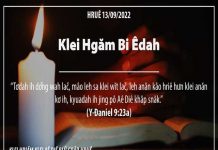 Klei Hgăm Bi Êdah – 13/9/2022