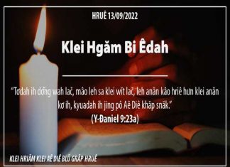 Klei Hgăm Bi Êdah – 13/9/2022