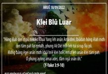 Klei Blŭ Luar – 18/9/2022