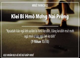 Klei Bi Hmô Mơ̆ng Nai Prŏng – 19/9/2022