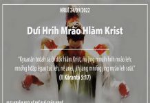 Dưi Hrih Mrâo Hlăm Krist – 24/9/2022