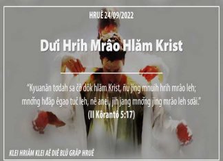 Dưi Hrih Mrâo Hlăm Krist – 24/9/2022