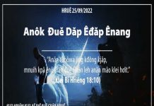 Anôk Đuĕ Dăp Êđăp Ênang – 25/9/2022