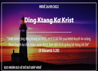 Dĭng Ktang Kơ Krist – 26/9/2022
