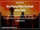 Đru Phung Mkăn Tui Duah Khua Yang – 28/9/2022