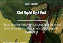 Klei Ngêñ Kpă Ênô – 29/9/2022