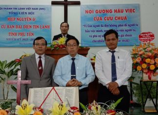 Bầu Cử Ban Đại Diện Tin Lành Tỉnh Phú Yên Nhiệm Kỳ 2023-2024