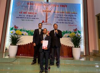 Gia Lai: Lễ Bổ Nhiệm Quản Nhiệm Chi Hội Plei Bông Phun