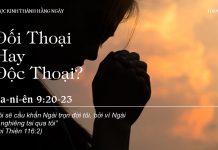 Đối Thoại Hay Độc Thoại? – 10/9/2022