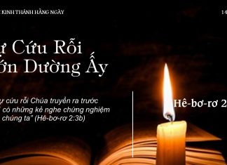 Sự Cứu Rỗi Lớn Dường Ấy – 14/9/2022