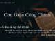 Cơn Giận Công Chính – 29/9/2022