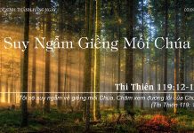 Suy Ngẫm Giềng Mối Chúa – 3/9/2022