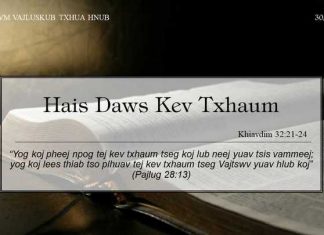 Hais Daws Kev Txhaum – 30/9/2022