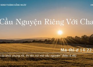 Cầu Nguyện Riêng Với Cha – 4/9/2022