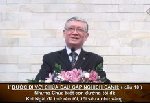 Bài giảng “BƯỚC ĐI VỚI CHÚA” – Mục sư Nguyễn Văn Ngọc, Tổng Thủ Quỹ HTTLVN