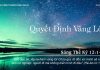 Quyết Định Vâng Lời – 5/10/2022