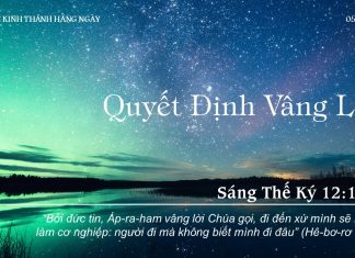 Quyết Định Vâng Lời – 5/10/2022