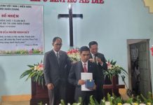 Đăk Lăk: Bổ Nhiệm Quản Nhiệm Hội Thánh Tin Lành Buôn Êrang