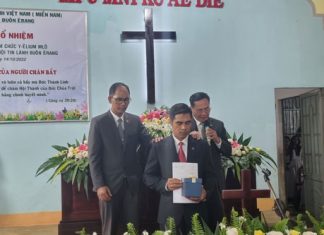 Đăk Lăk: Bổ Nhiệm Quản Nhiệm Hội Thánh Tin Lành Buôn Êrang
