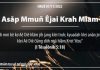 Asăp Mmuñ Êjai Krah Mlam – 1/11/2022