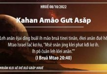 Kahan Amâo Gưt Asăp – 8/10/2022