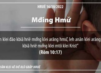 Mđing Hmư̆ – 16/10/2022