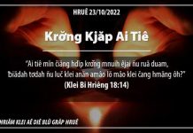Krơ̆ng Kjăp Ai Tiê – 23/10/2022