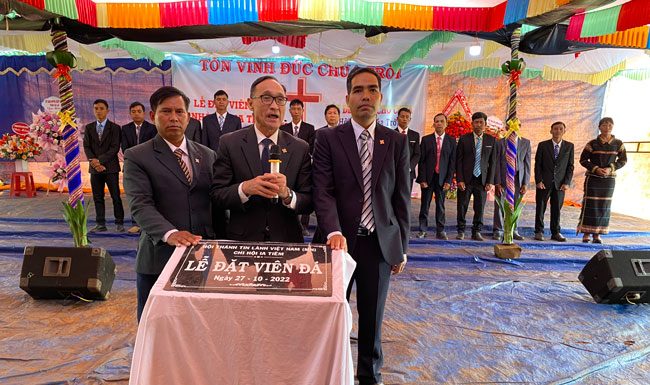 Gia Lai: Lễ Đặt Viên Đá Xây Dựng Nhà Thờ Ia Tiêm
