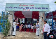Bình Thuận: Điểm Nhóm Bình An Kỷ Niệm 10 Năm Thành Lập