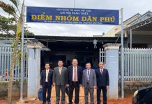 Bình Thuận: Chi Hội Phan Thiết Cảm Tạ Chúa Và Công Bố Điểm Nhóm Dân Phú