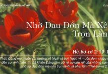 Nhờ Đau Đớn Mà Nên Trọn Lành – 12/10/2022