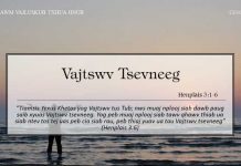 Vajtswv Tsevneeg – 13/10/2022