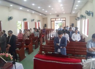 Hiệp Nguyện Giáo Phẩm và Nhân Sự Tỉnh Quảng Ngãi Tháng 11/2022