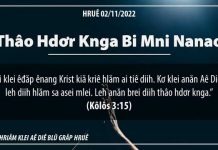 Thâo Hdơr Knga bi Mni Nanao – 2/11/2022