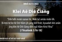 Klei Aê Diê Čiăng – 3/11/2022